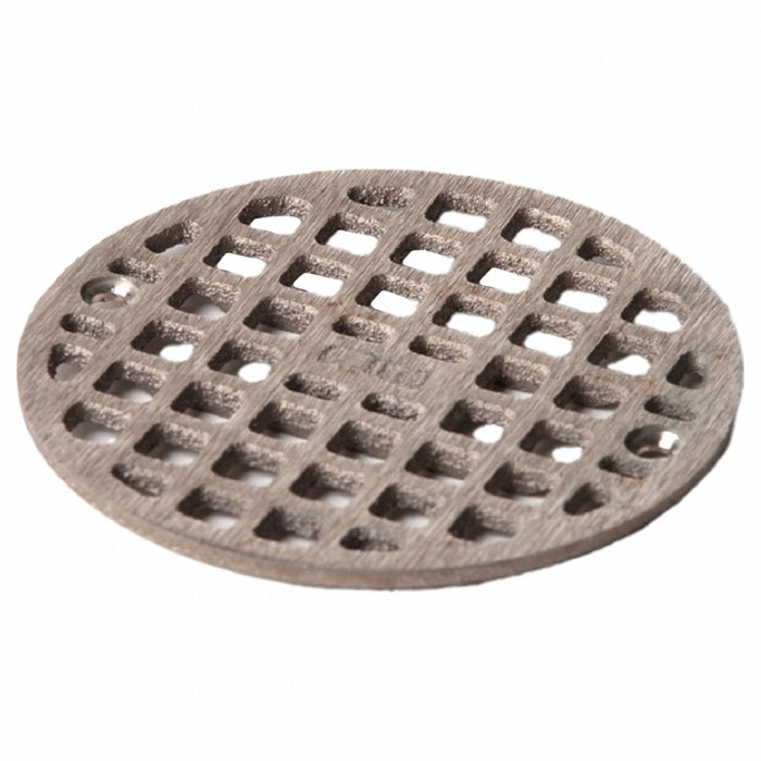 Floor Drain Grate Round 4-11/16 In Dia