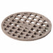 Floor Drain Grate Round 4-11/16 In Dia