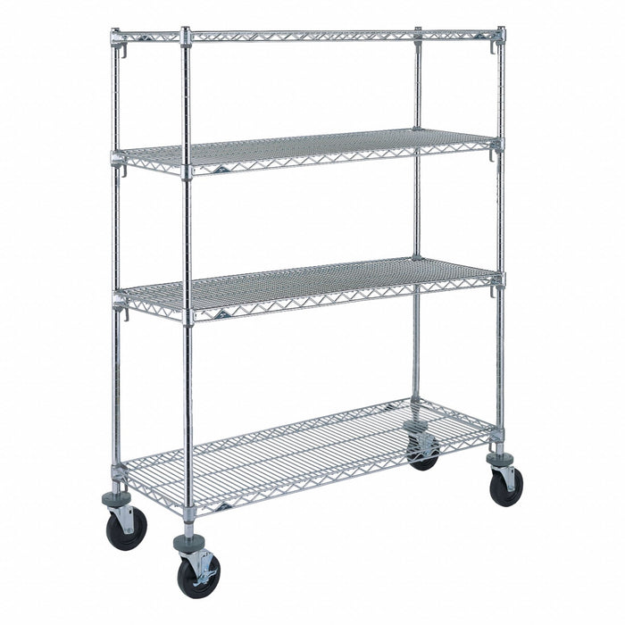 Wire Shelving Casters Dollies  Push Ha