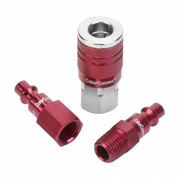 Coupler Plug Kit 1/4 in 1/4 -18 300 psi