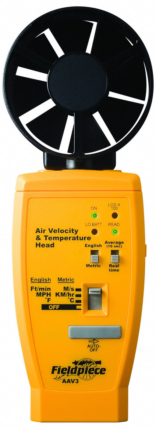 Air Velocity Meter 60 fpm Battery 9V