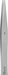 Tweezers Carbon Steel 5 L Straight