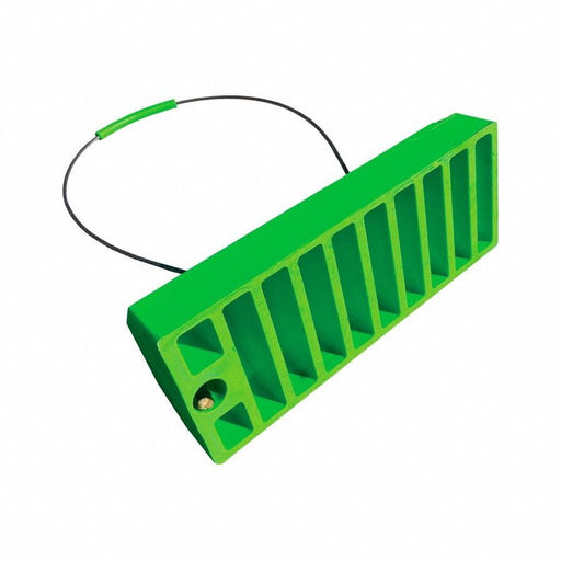 Aviation Chock Green 6 1/2 H