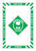 Floor Sign Vertical Rectangle English