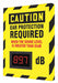 Sound Level Decibel Meter Sign 12x12in