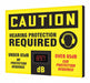 Sound Level Decibel Meter Sign 12x20in