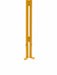 Corner Post 6 ft Yellow