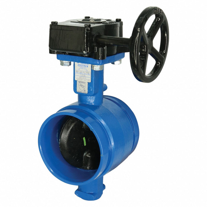 Butterfly Valve Ductile Iron 10 Pipe Sz