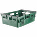 Stack and Nest Ctr Green Vented Plastic