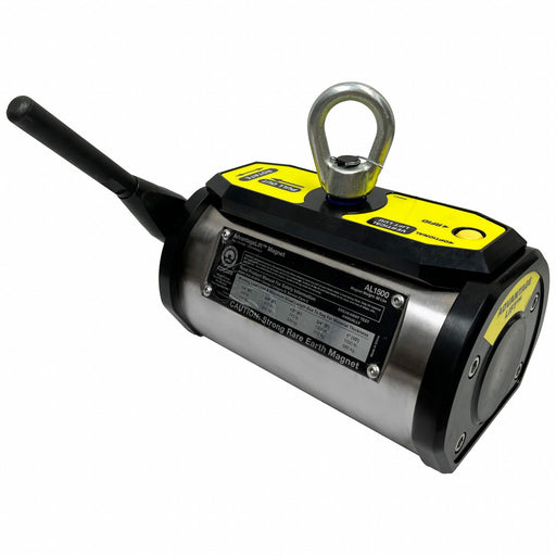 Lifting Magnet 1 600 lb Flat Cap 9 1/4 L