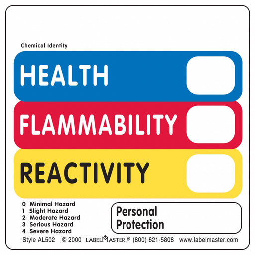 Right-To-KnowLabel 4inH 4inW Paper PK500