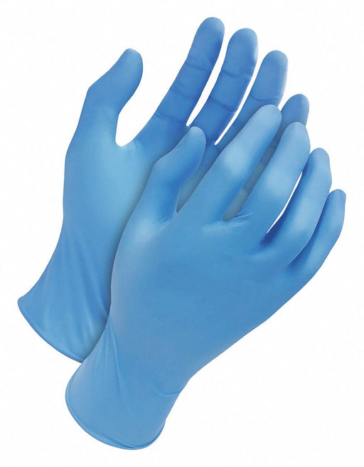 Disposable Gloves Blue Nitrile L PK100