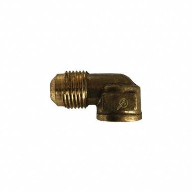 Elbow Brass Flared 1/2 in FNPT 3/4 in