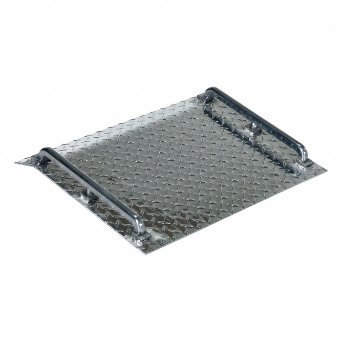 Mini Dockplate Aluminum 600 lb 18 x 30In