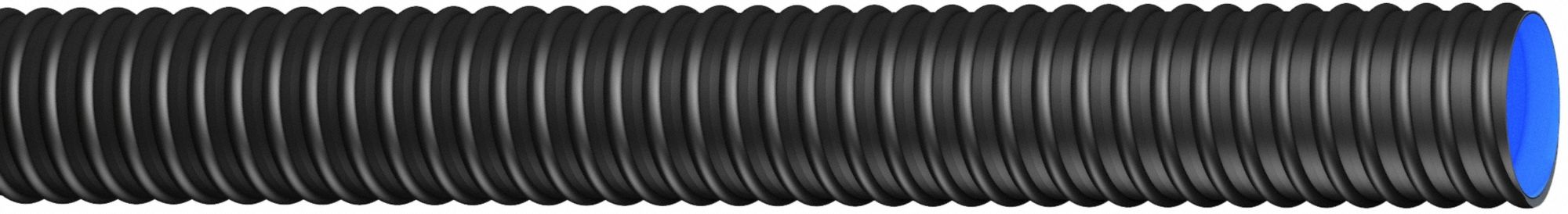 Suction Hose 2 x25ft. Blk Nitrile