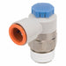 Speed Control Valve 1/2in NPT Meter In