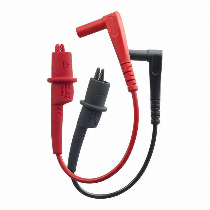 TestLeads Black/Red 600V Vinyl 9in