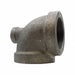 Reducing Tee Cast Iron 3 x 3/4 x 3 in