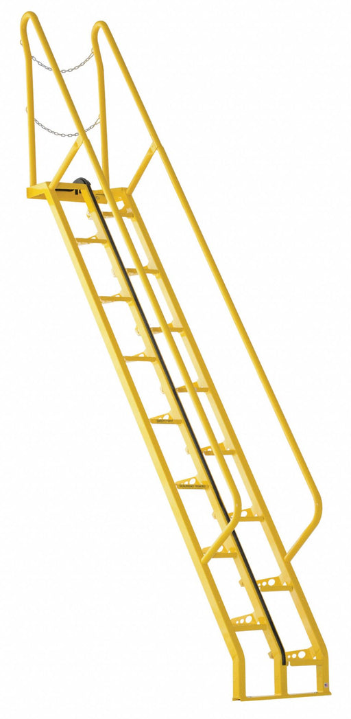 M8357 Alternating Tread Stairs WlkThru 10 ft.H
