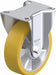 Plate Caster Rigid Polyurethane 5 7/8 H