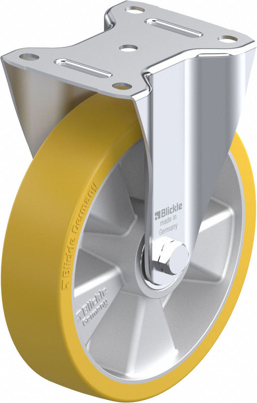 Plate Caster Rigid Polyurethane 9 1/4 H