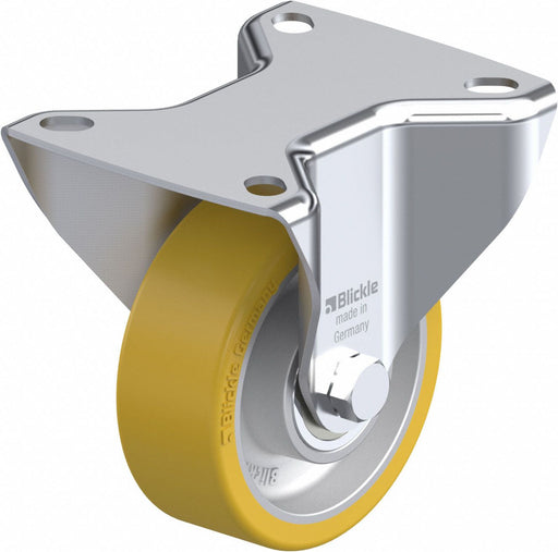 Plate Caster Rigid Polyurethane 4 H