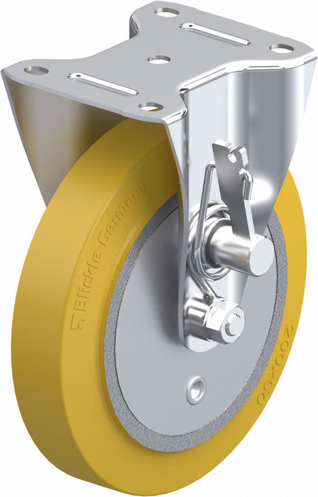 Plate Caster Rigid Polyurethane 9 1/4 H