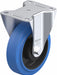 Plate Caster Rigid Rubber 7 11/16 H