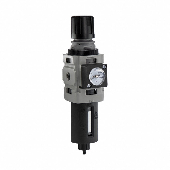 Filter/Regulator Aluminum Manual Drain