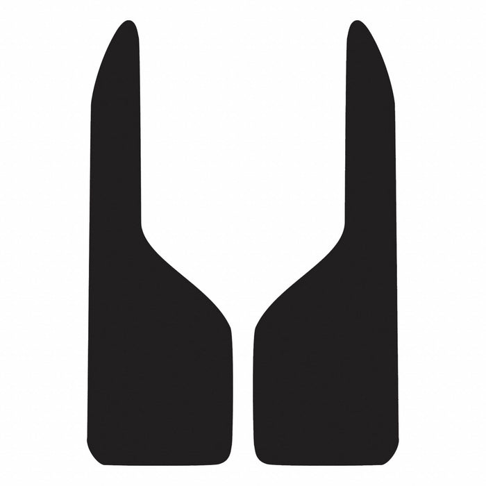 Mudflaps Polymer Black PR