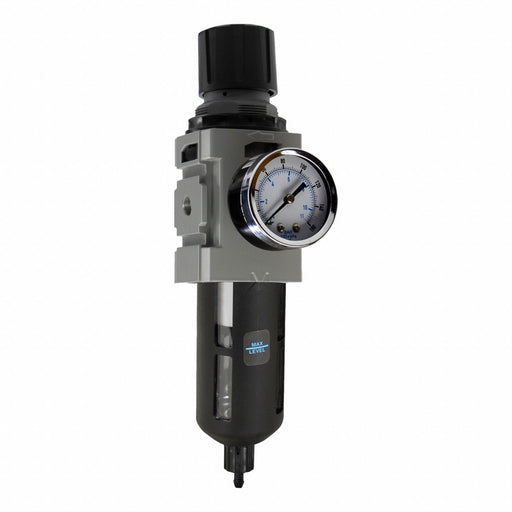 Filter/Regulator Aluminum Manual Drain