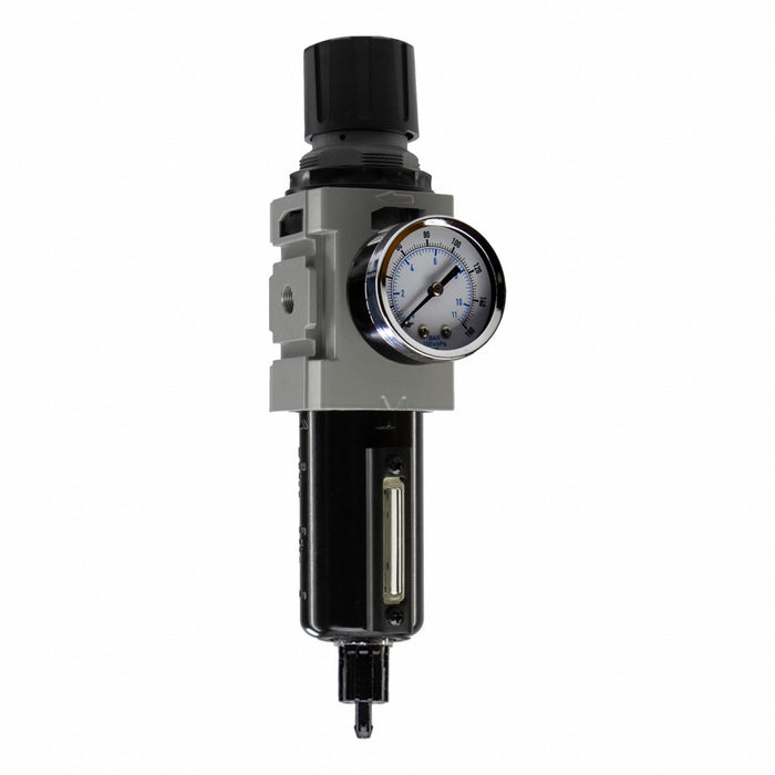 Filter/Regulator Aluminum Manual Drain