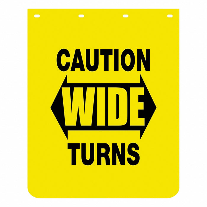Mudflaps Polymer Yellow PR
