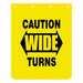 Mudflaps Polymer Yellow PR