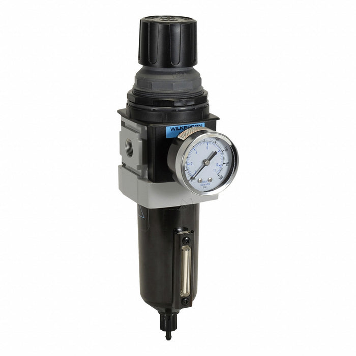 Filter/Regulator Aluminum Manual Drain