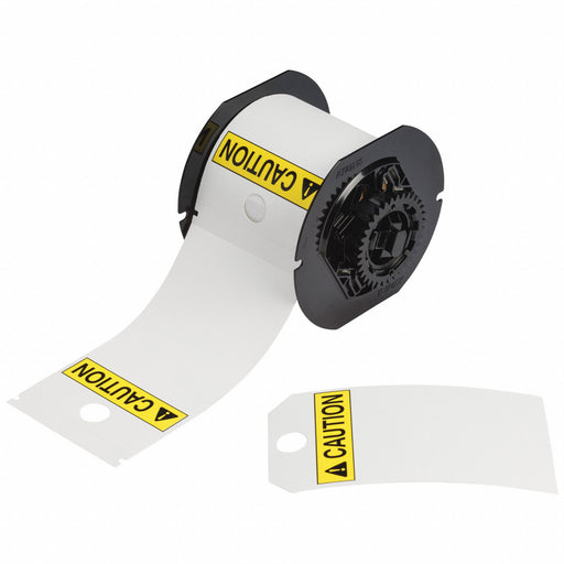 Pre-CutLabelStockRoll Black/Yellow/White
