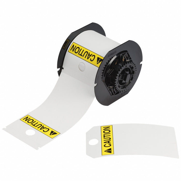 Pre-CutLabelStockRoll Black/Yellow/White