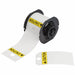 Pre-CutLabelStockRoll Black/Yellow/White