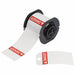 Pre-Cut Label Stock Roll White