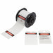 Pre-Cut Label Stock Roll White
