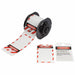 Pre-Cut Label Stock Roll White