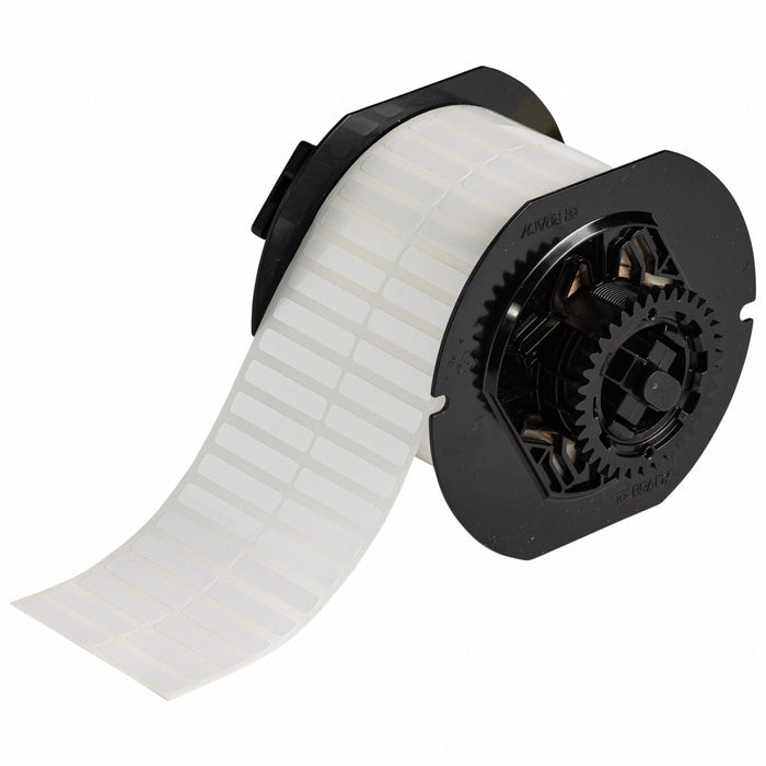 Pre-Cut Label Stock Roll White Gloss