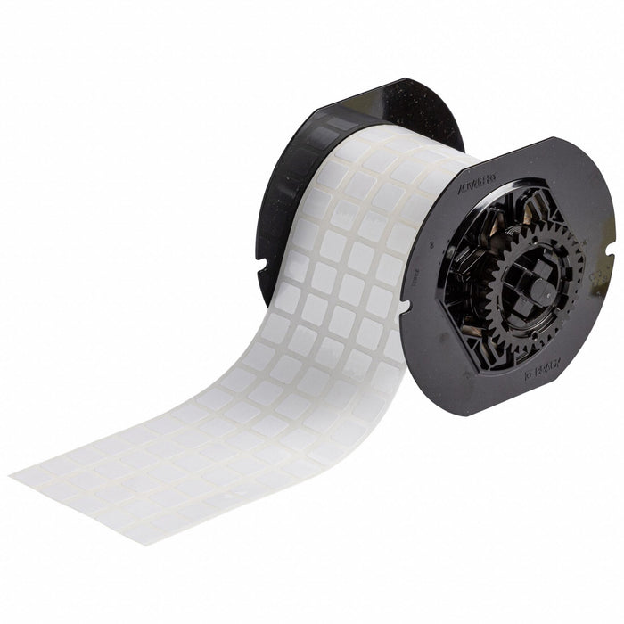 Pre-Cut Label Stock Roll White Gloss