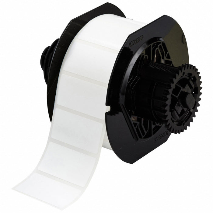 Pre-Cut Label Stock Roll White Gloss