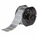 Pre-Cut Label Stock Roll Gray Satin