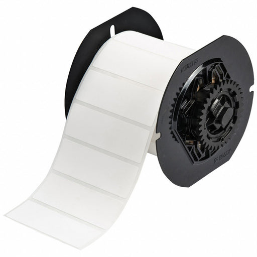 Pre-Cut Label Stock Roll White Gloss
