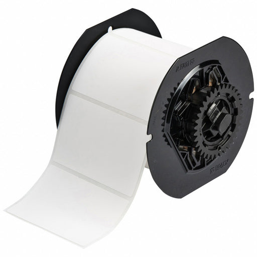 Pre-Cut Label Stock Roll White Gloss