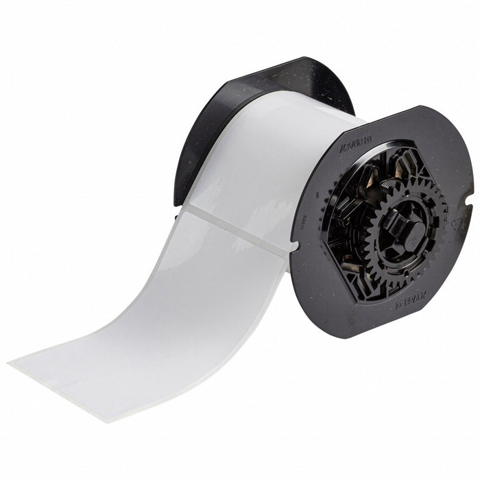 Pre-Cut Label Stock Roll White Gloss