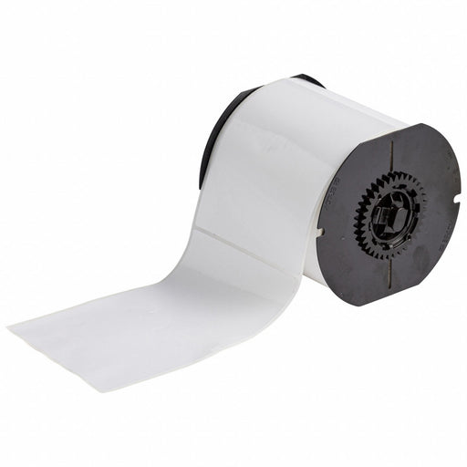 Pre-Cut Label Stock Roll White Gloss