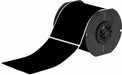 Pre-Cut Label Stock Roll Black Matte